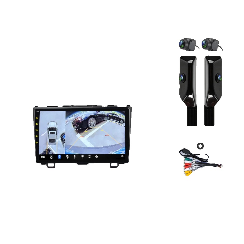 Autoradio, Hochwertiger Klang, Navigationssystem, Kompatibel Mit Honda Cr-v 2007-2011, Px4 (6gb 128gb)360 B