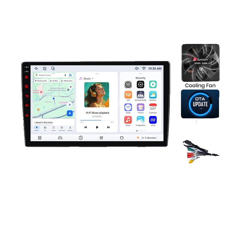 Autoradio, Touchscreen, Navigationssystem, Kompatibel Mit Mazda 5 2005-2010, V7 (6gb-128gb)
