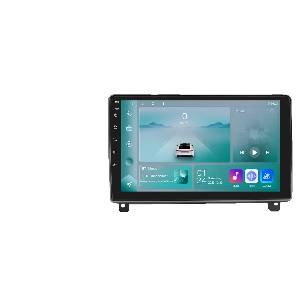 Autoradio, Multimedia-funktionen, Smartphone-integration, Kompatibel Mit Peugeot 407 1 (2004-2011), Kabelloses Design, P1 (1gb 32gb)