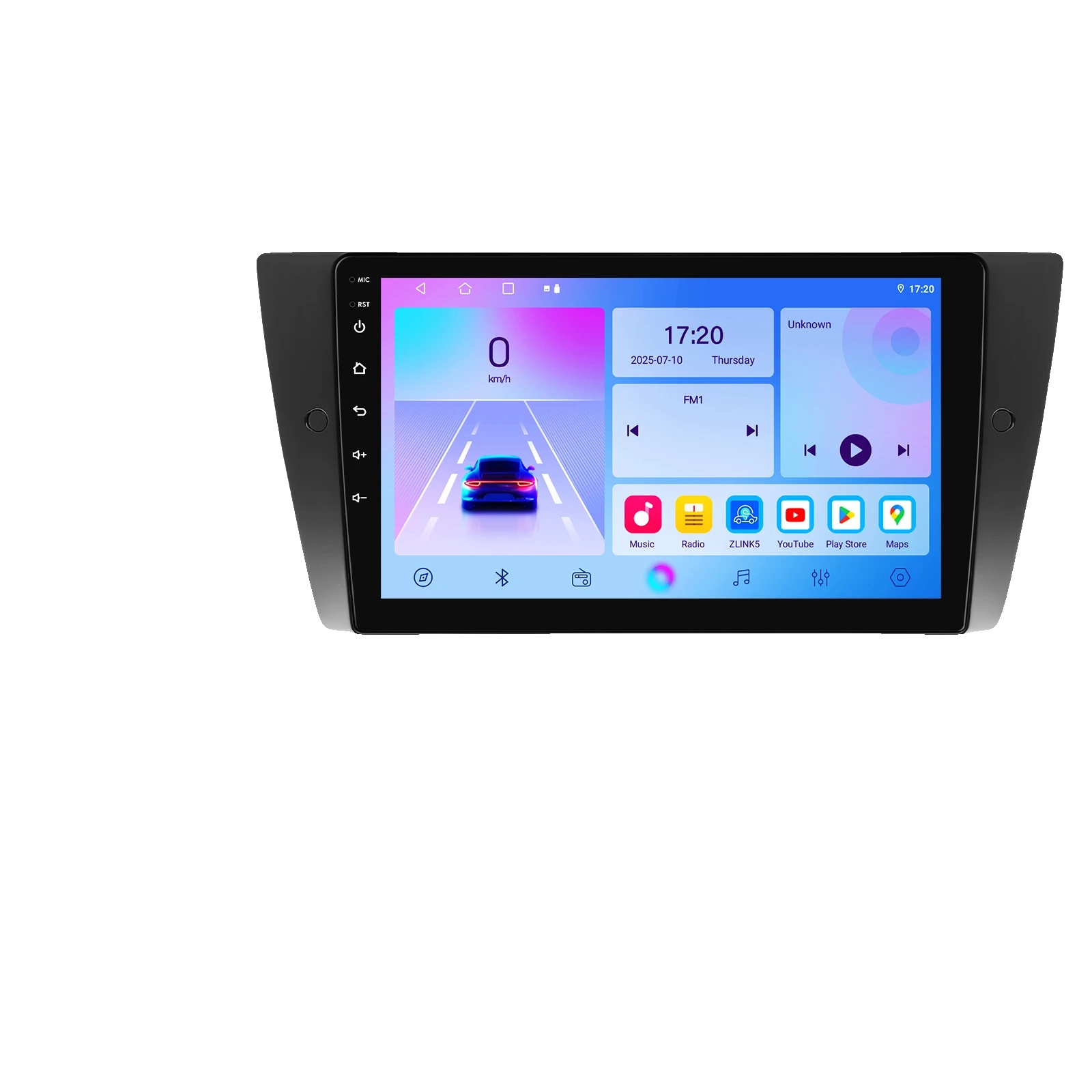 Multimedia Stereo, 9display, Kompatibel Mit 3er Serie 2006-12, Touchscreen, T3 Cp-4core-2g 64g