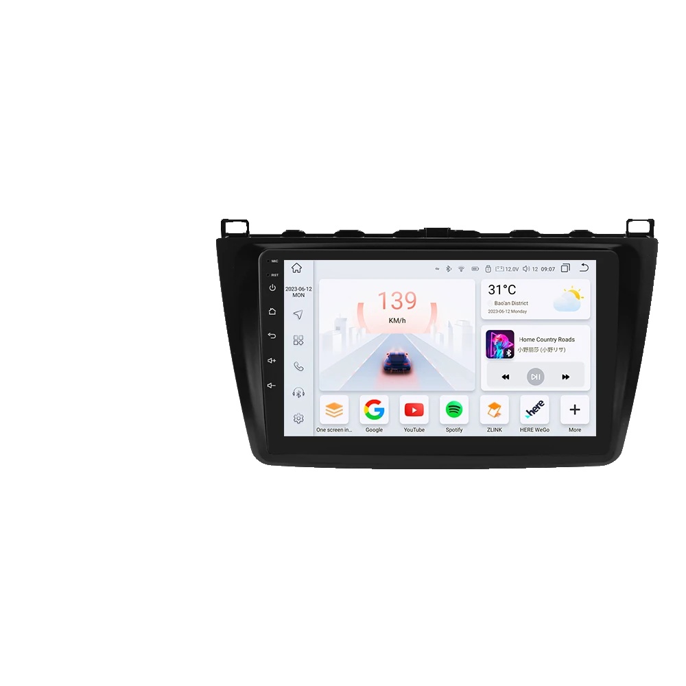 Autoradio, 9-zoll-display, Android 13 Betriebssystem, S8-4g 8core-8g 128