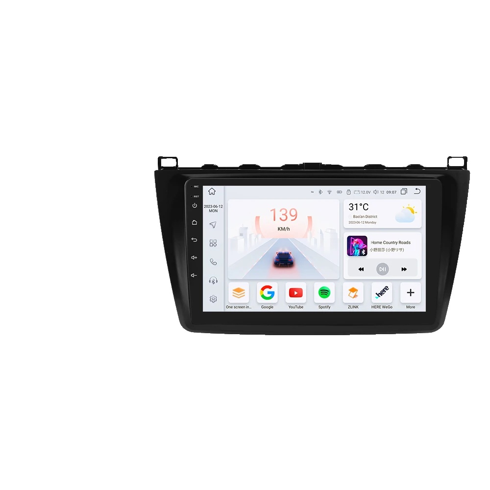 Autoradio, 9-zoll-display, Android 13 Betriebssystem, S6-4g 8core-6g 64g