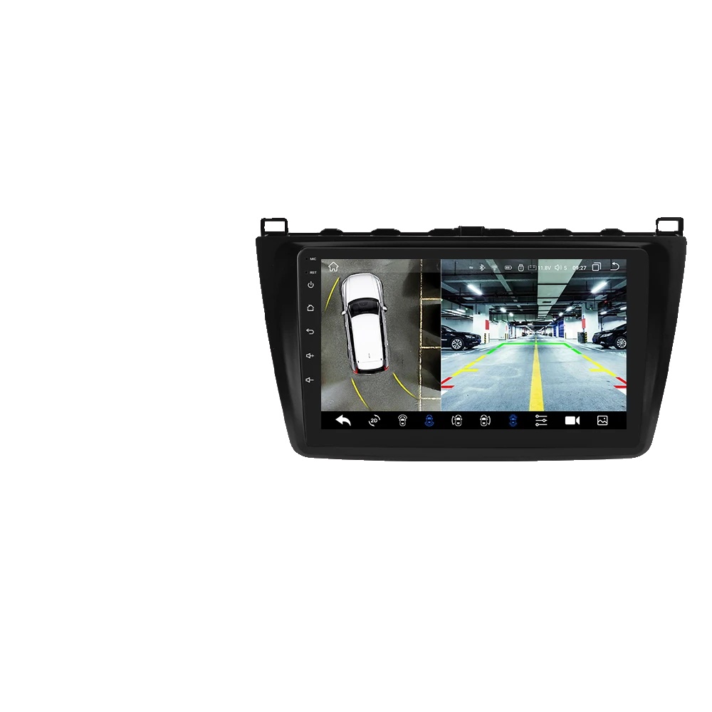 Autoradio, 9-zoll-display, Android 13 Betriebssystem, S8 Mit 360 Cam
