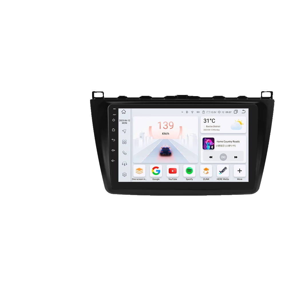 Autoradio, 9-zoll-display, Android 13 Betriebssystem, S8 Ahd2 Ki