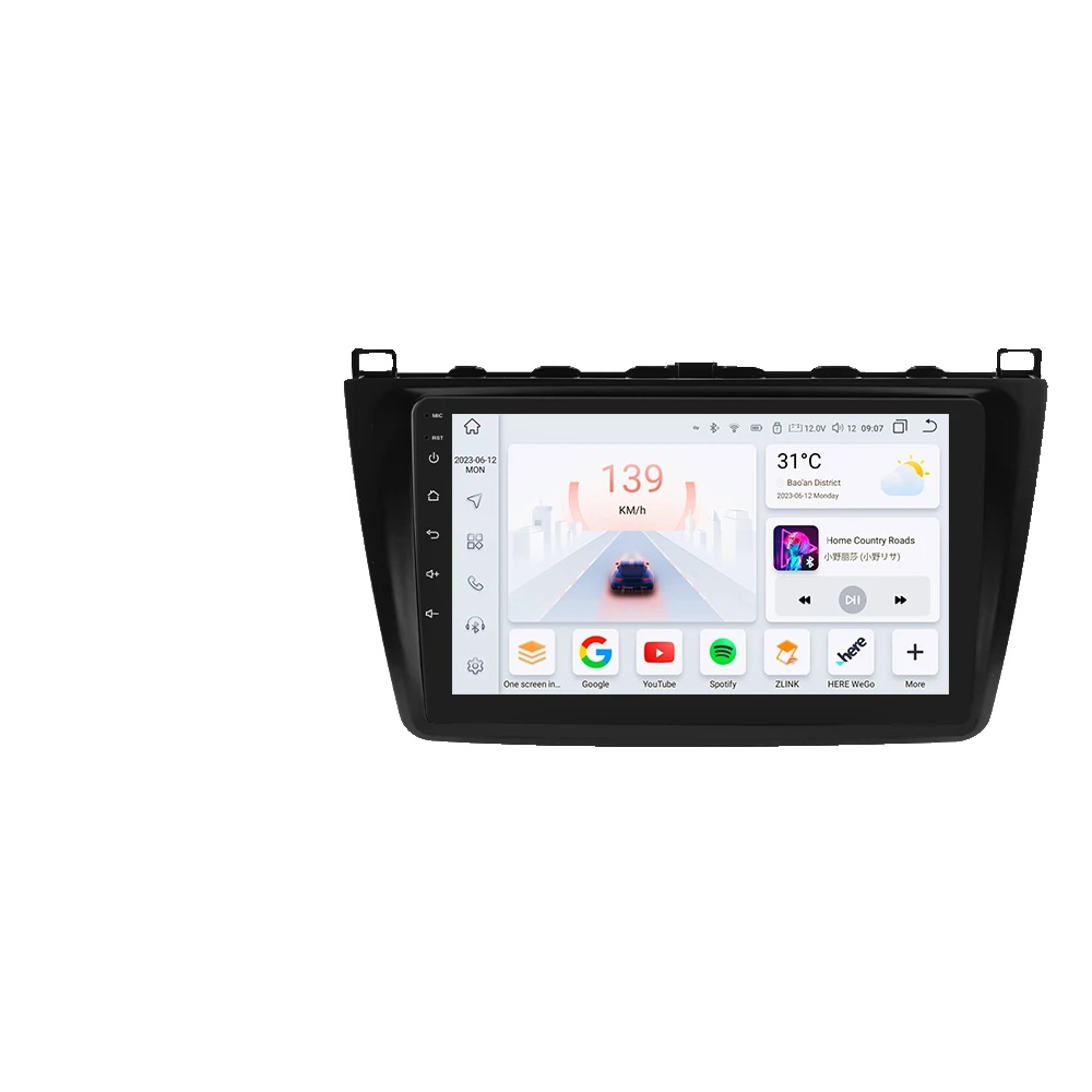 Autoradio, 9-zoll-display, Android 13 Betriebssystem, S1-4g 8core-4g 32g