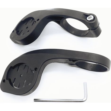 Verlängerte Fahrradcomputerhalterung (31,8 Mm Klemmdurchmesser) — Kompatibel Mit Garmin-, Blackbird- Und Xoss-computern — Universelle Halterung Für Rennräder Und Mountainbikes (auch In Einer Verlänger