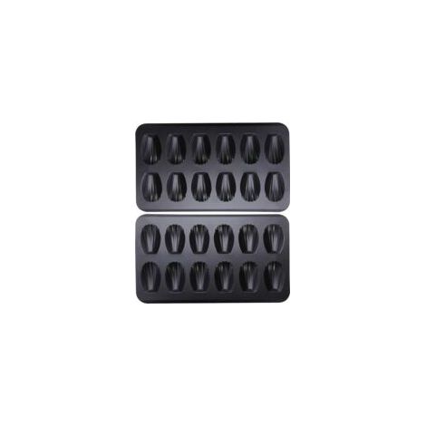 Verpackung Mit Antihaftbeschichteten Madeleine-förmchen, Stabile 12er-muffinform In Springform.