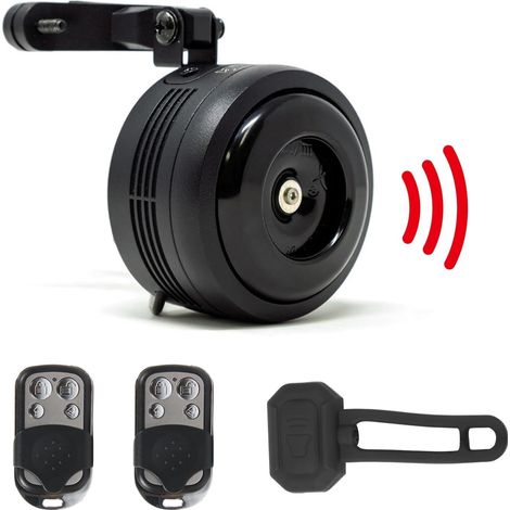 Wasserdichte Diebstahlsicherung Für Fahrräder Mit Fernbedienung – Umweltfreundlich, Usb-aufladbar, Mit Vibrationssensor Für E-bikes, Mountainbikes, Cyclocross-räder, Roller Und Motorräder