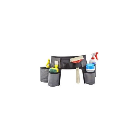 Werkzeuggürtel Aus Leder, Reinigungswerkzeuggürtel, Verstellbarer Nylongürtel, Werkzeugschürze, Professionelle Gürteltasche, Haushaltswerkzeugtasche Für Handwerker, Schreiner, Elektriker