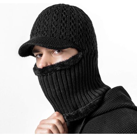 Winterliche Thermo-sturmhaube Mit Warmem Fleecefutter, Nackenwärmer, Dicker Skimaske Und Winddicht Für Erwachsene, Damen Und Herren, Ideal Für Outdoor-sportarten – Einheitsgröße