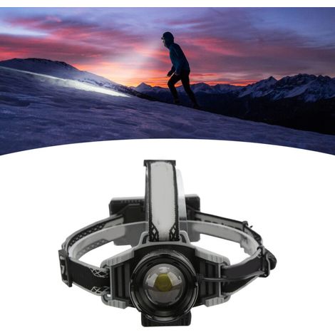 Xhp99, Usb-wiederaufladbare Stirnlampe Mit 9-fachem Teleskopzoom, Superhelle Led-stirnlampe, Dubuns