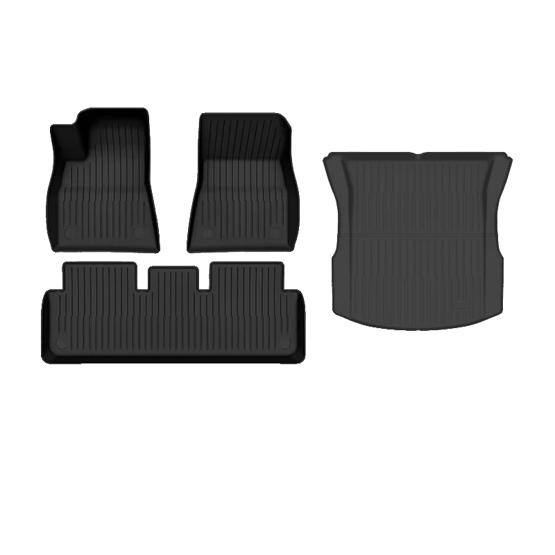 Bodenmatten, Allwetter-schutz, Maßgeschneiderte Passform, 4pcs Sets