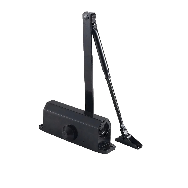 Türschließer, Hydraulisch Verstellbar, 80 Kg Tragfähigkeit, Schwarz M