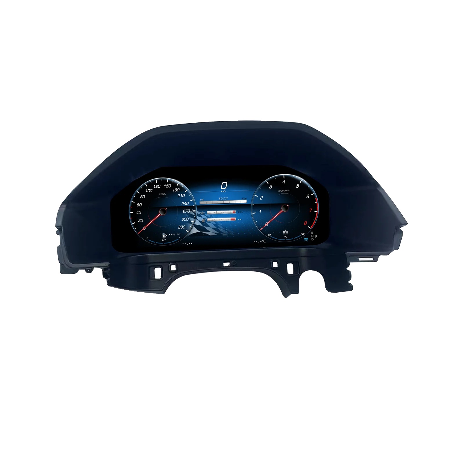Digitaler Cluster, Hochauflösender Bildschirm, Kompatibel Mit Mercedes Benz Cls W218, Schwarz