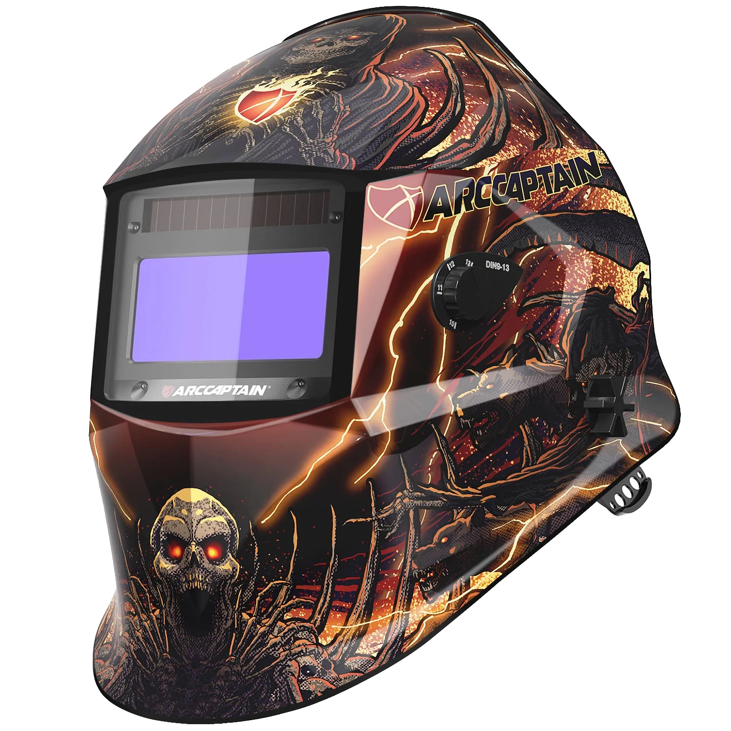 Schweißmaske, Automatisches Abdunkeln, True Color Technologie, A