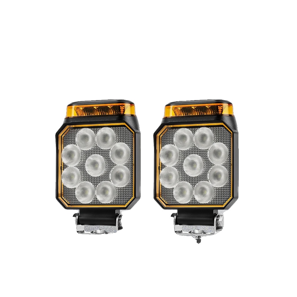 Arbeitslicht, Kombi-strahlwinkel, Verbesserte Wasserdichtigkeit, 2pc Stroboskoplicht