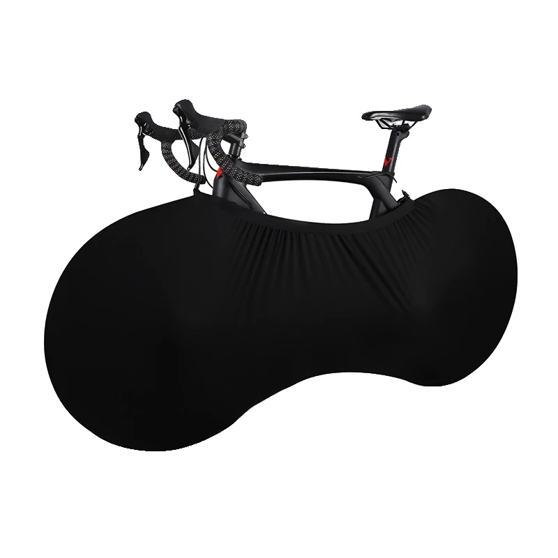 Schützende Fahrradbekleidung, Kratzfeste Konstruktion, Staubschutz, Schwarz-a, M(24-26zoll-700c)