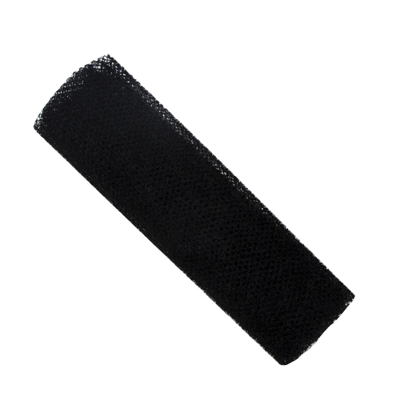 Badeschwamm, Nylonmaterial, Elastisches Design, 1stück Schwarz