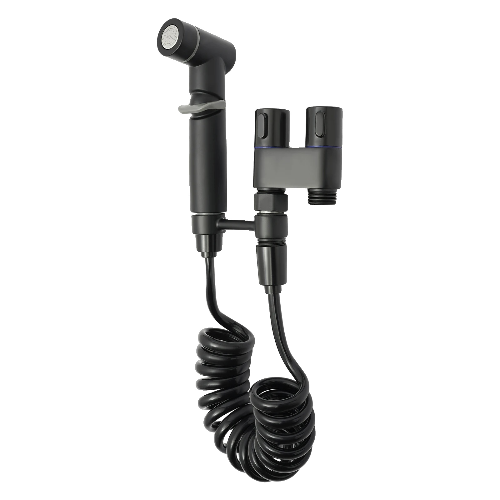 Toiletten-bidet-sprayer, Wandmontage, Langlebig Und Vielseitig, Schwarz, G1/2
