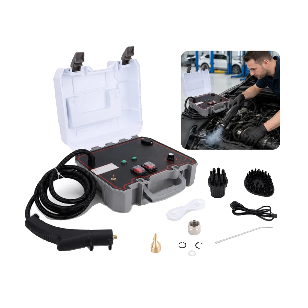 Handheld Dampfreiniger, 3,5 Bar Druck, 1400w Leistung, Tragbares Design, Geeignet Für Verschiedene Oberflächen, Kompakte Abmessungen