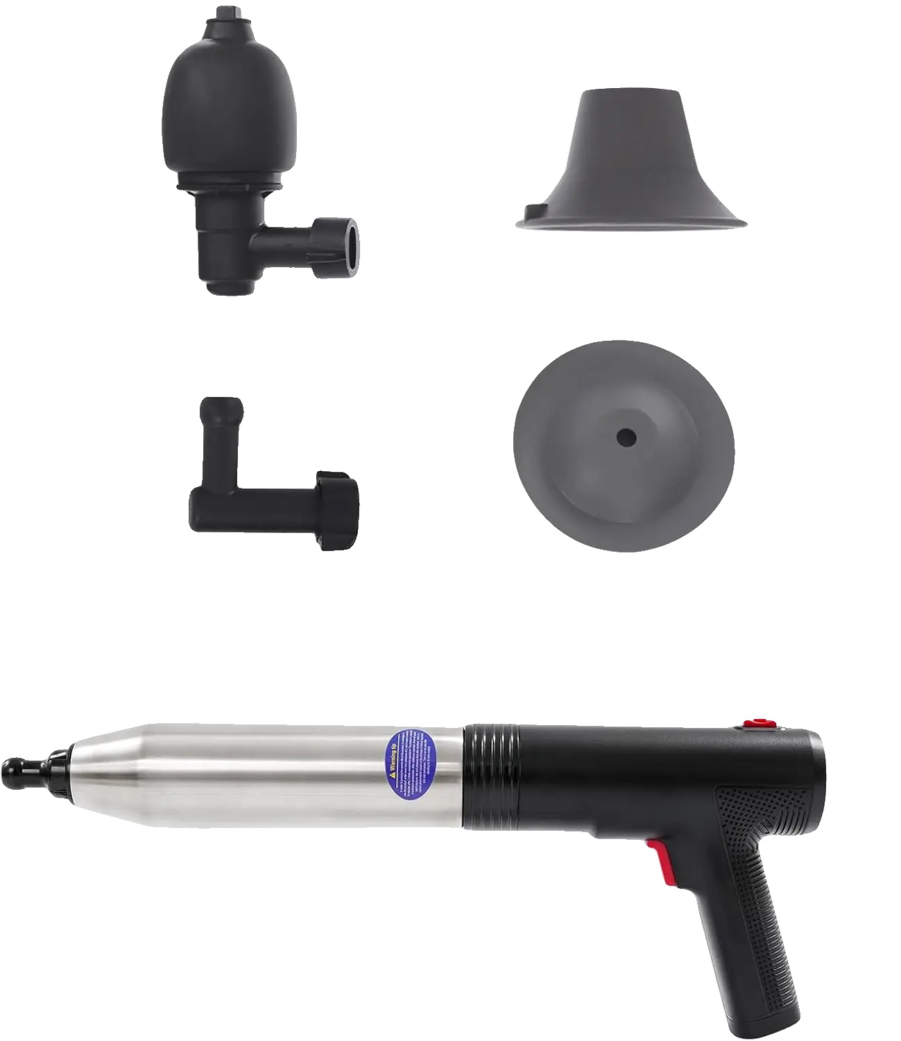 Elektrische Toilettenpumpe, Hohe Reinigungskraft, Einfache Bedienung, Schwarz