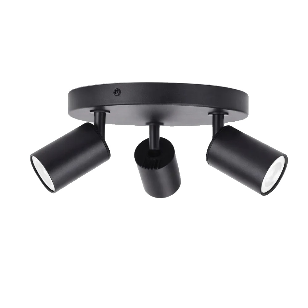 Deckenlampe, Modernes Design, Verstellbare Lichtrichtung, 3-licht, Keine Gu10-glühbirne