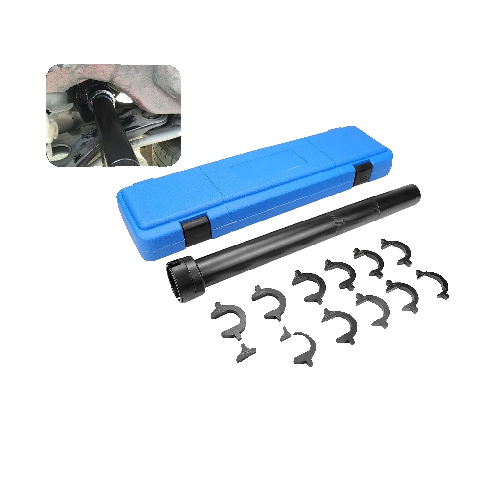 Spurstangenwerkzeugset, 13 Teile, 1/2 Zoll Antrieb, 20 Zoll Lang, 12 Crowfoot-adapter, Geeignet Für Verschiedene Fahrzeuge