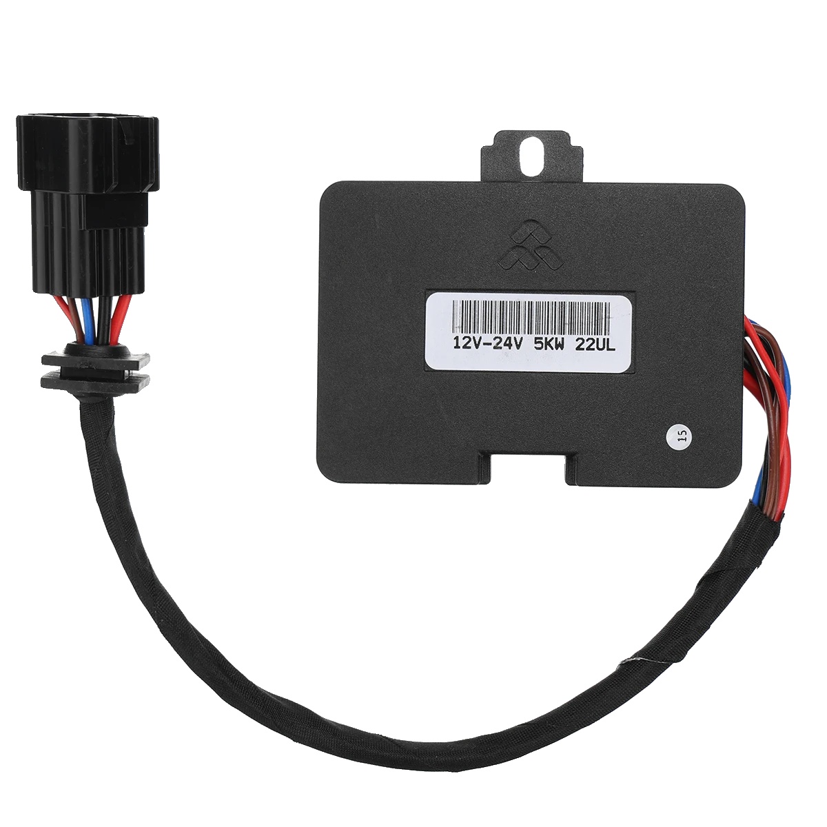 Auto-luftheizung, Effiziente Heizung, Kompaktes Design, Schwarz