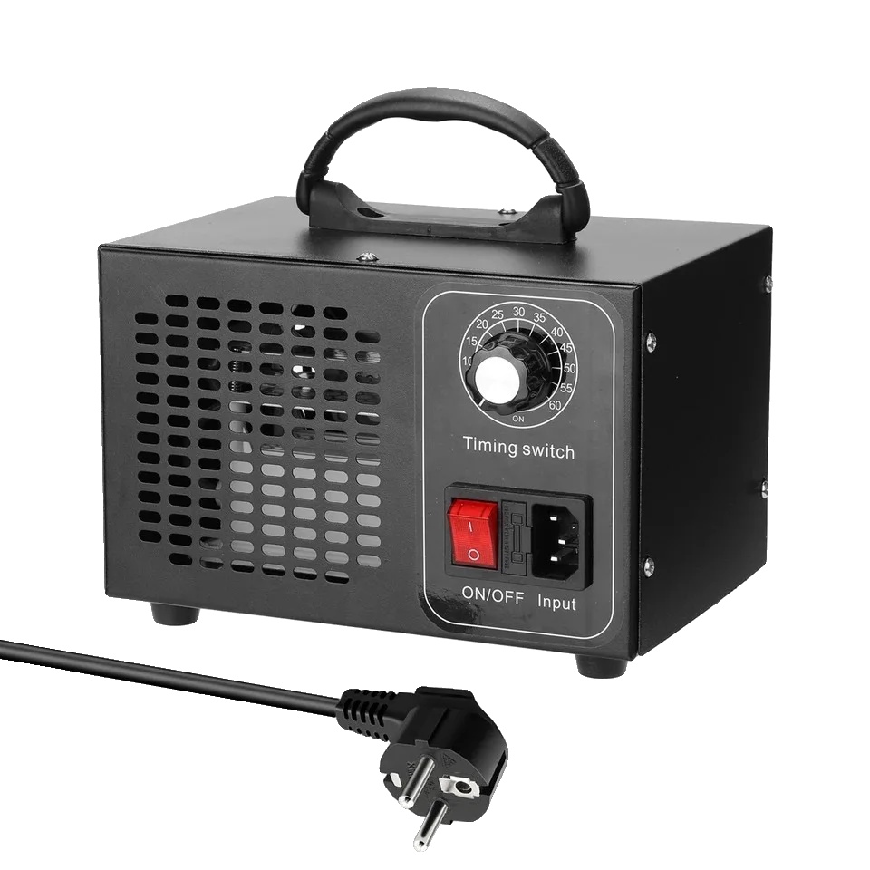 Ozongenerator, Effiziente Luftreinigung, Vielseitige Anwendungen, Schwarz, Eu