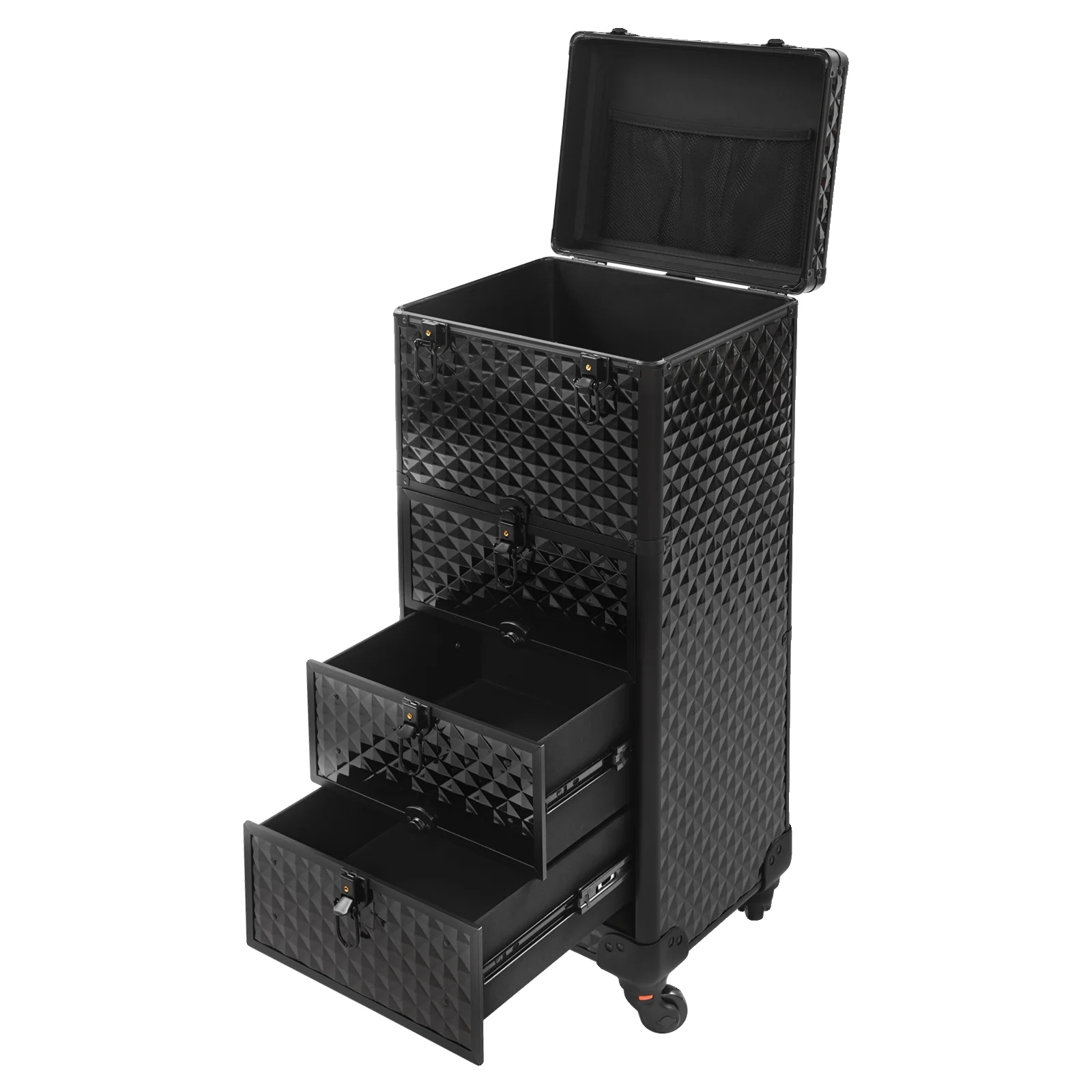 Makeup-organizer, Langlebige Materialien, Stilvolles Design, Schwarz