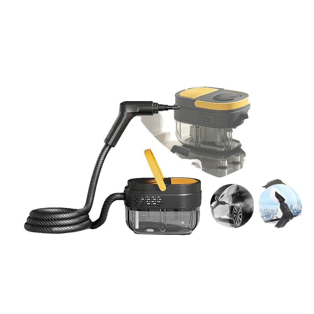 Handheld Dampfreiniger, 2500w Leistung, 1,6l Kapazität, 100°c Dampf, 3 Bar Druck, 3 Einstellbare Geschwindigkeiten