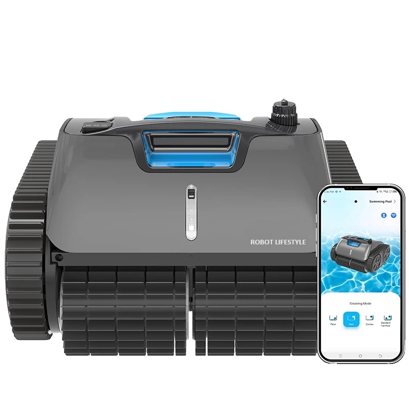 Robotischer Poolreiniger, Kabelloser Betrieb, Intelligente App-steuerung, C1pro (110-240v)