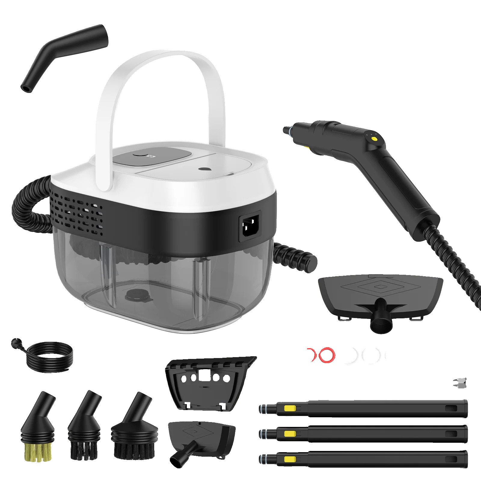 Dampfreiniger, Hohe Temperatur, Tragbar, Handgerät, Schwarz 220v