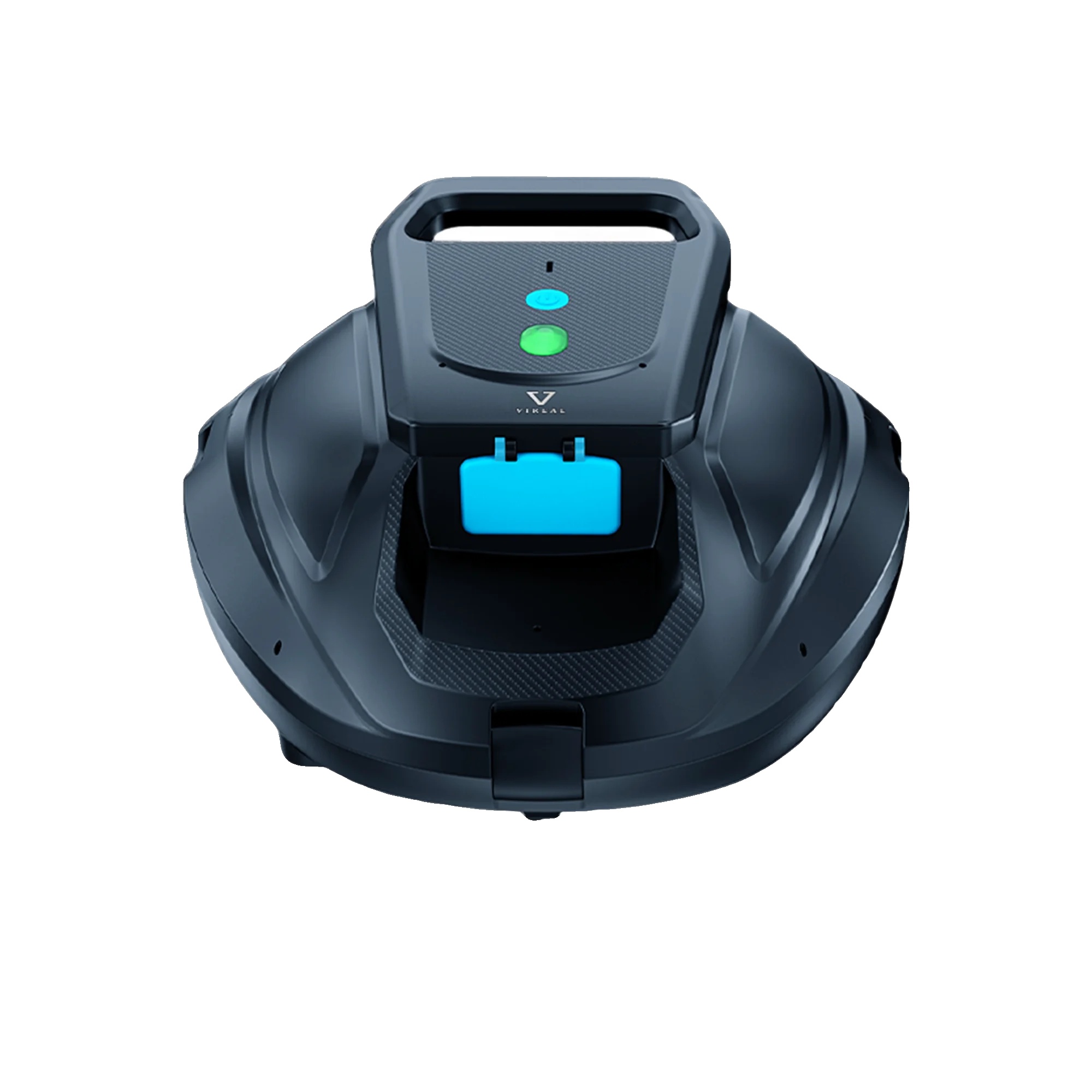 Roboter-poolstaubsauger, 130 Minuten Laufzeit, Auto-park-funktion, Schwarz