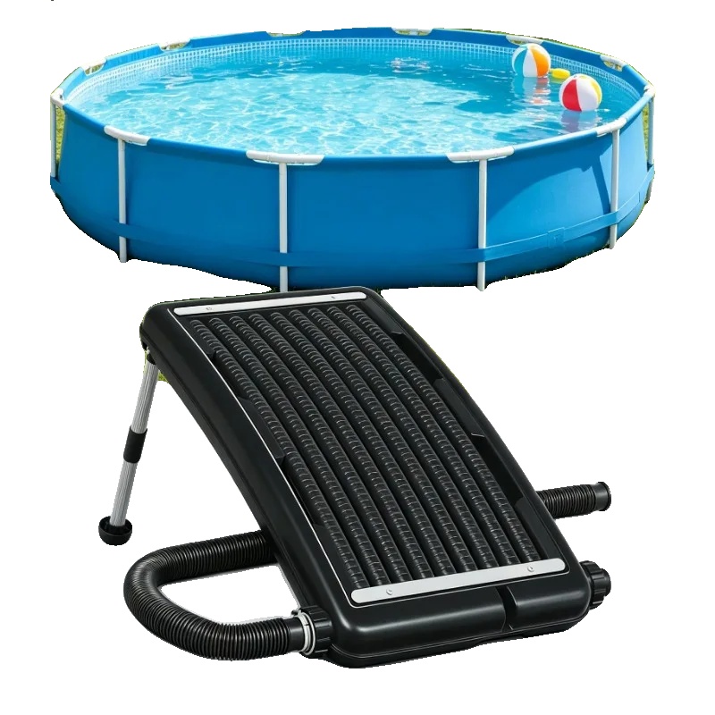 Solarheizpanel, 72,5 Cm Länge, 46 Cm Breite, Verstellbare Beinhöhe 26-35 Cm, Wasserkapazität 4,7 L, Hochgradig Haltbare Materialien