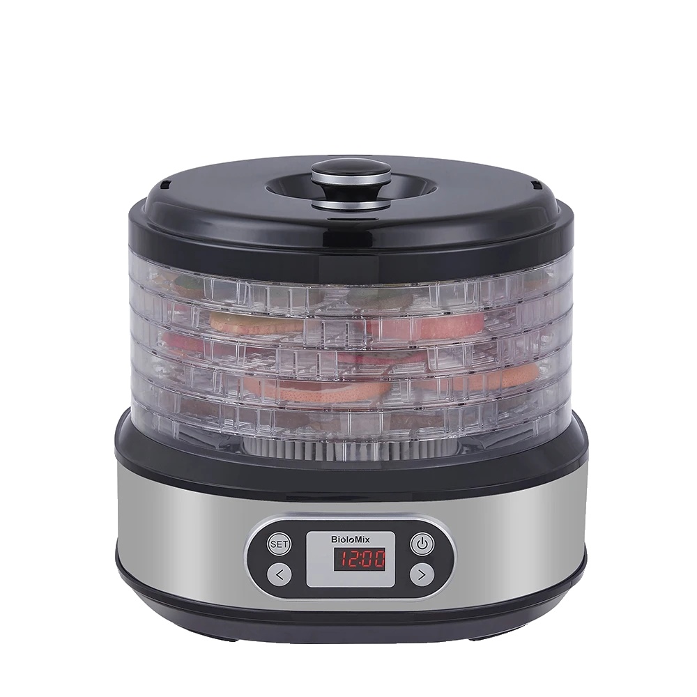 Lebensmittel-dehydrator, 6 Schalen Kapazität, Digitale Steuerung, Bfd806, Eu