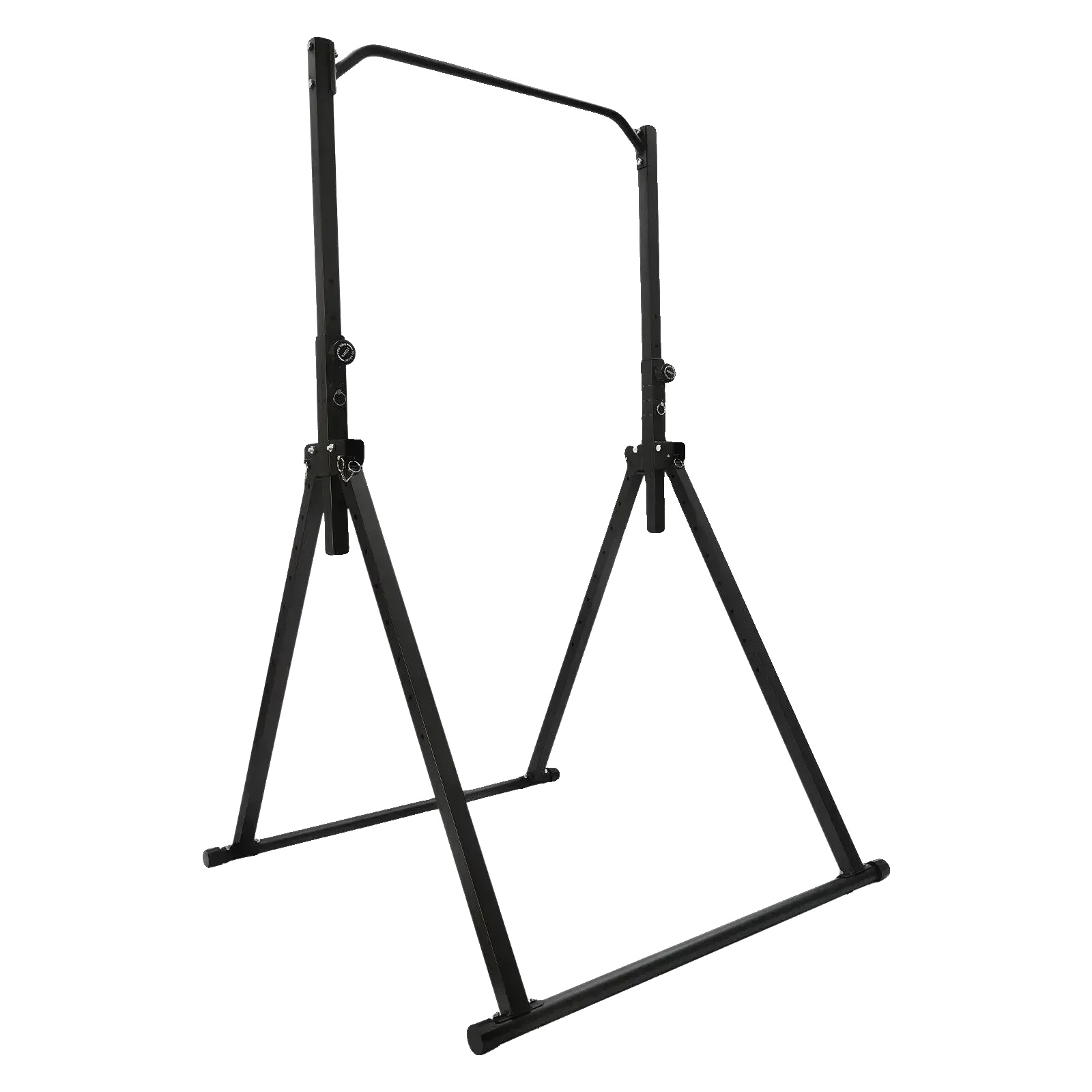 Power Tower, Verstellbare Höhe, Robuste Struktur, Schwarz