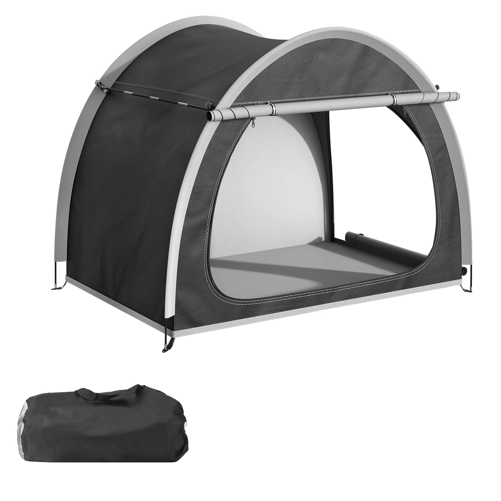 Fahrradzelt, Tragbares Design, Uv-schutz, Schwarz