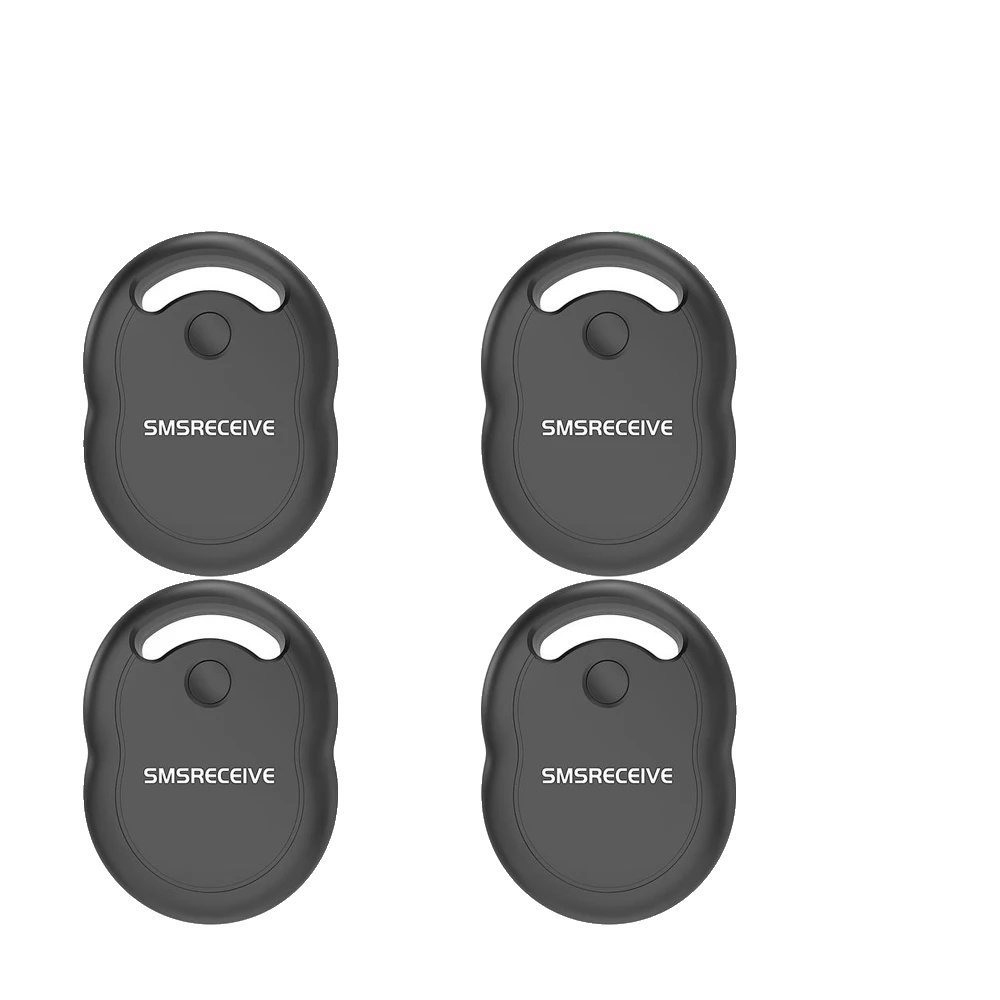 Gps-tracker, Anti-verlust-finder, Kompaktes Design, 4 Schwarz