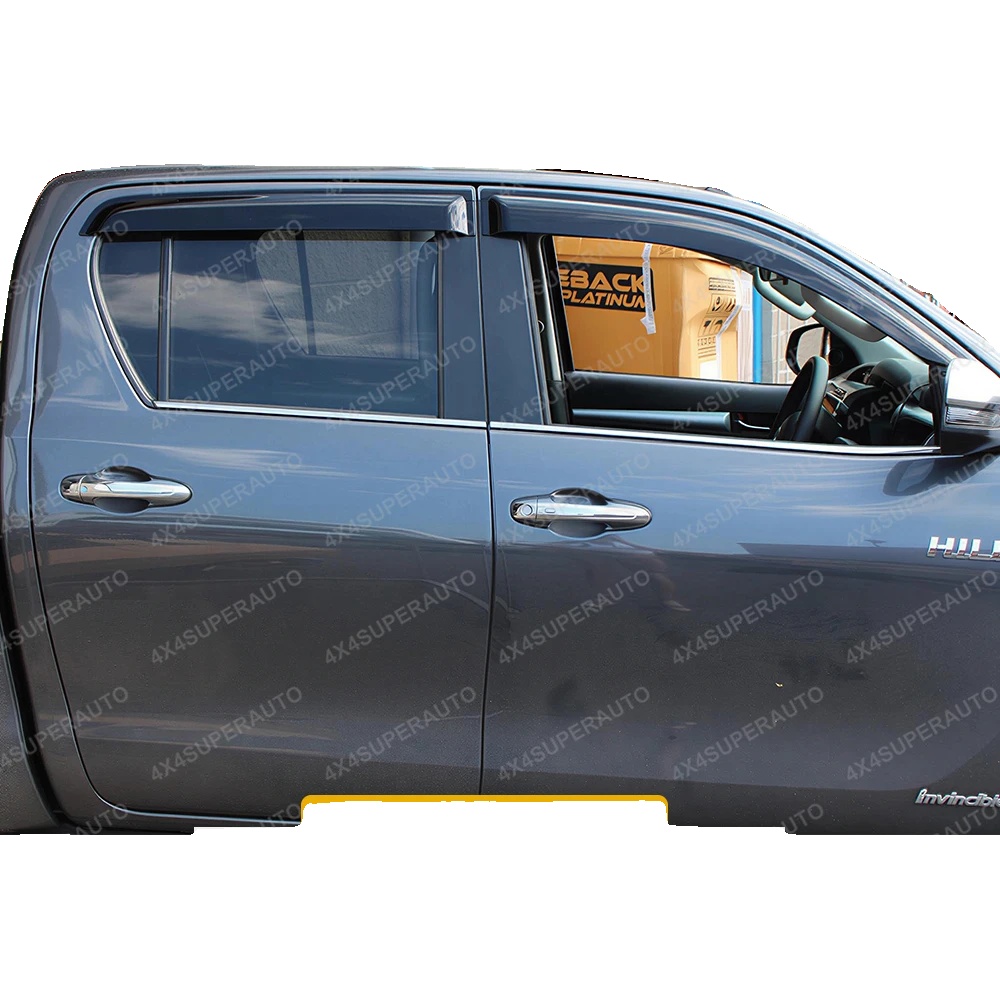 Fensterblende, Einfache Installation, Langlebiges Design, Toyota Hilux Revo