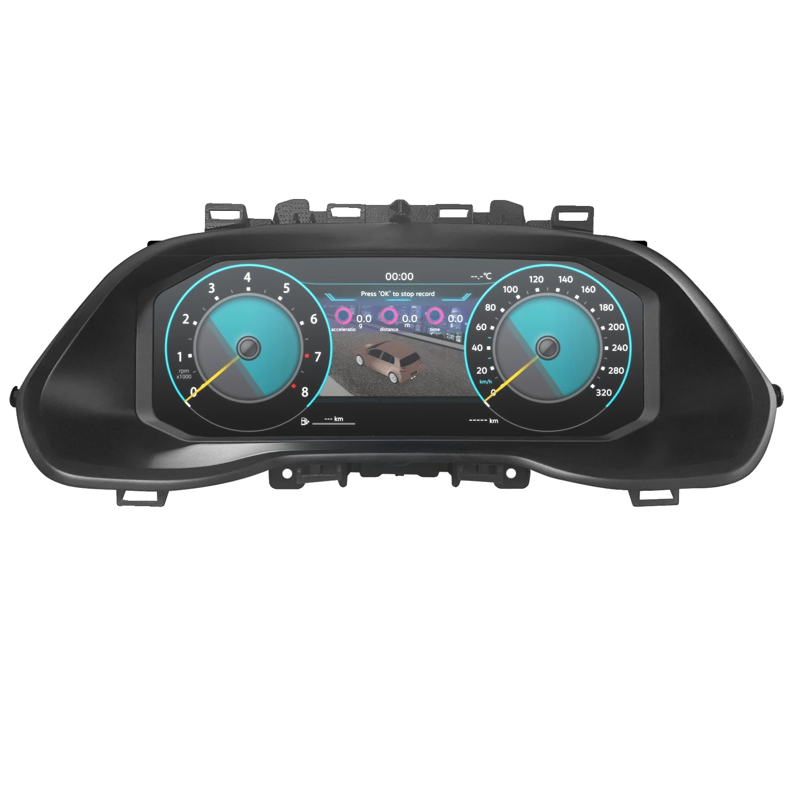 Digitales Dashboard, Hochauflösendes Display, Benutzerfreundliche Oberfläche, Für Skoda New Octavia Pro Mqb