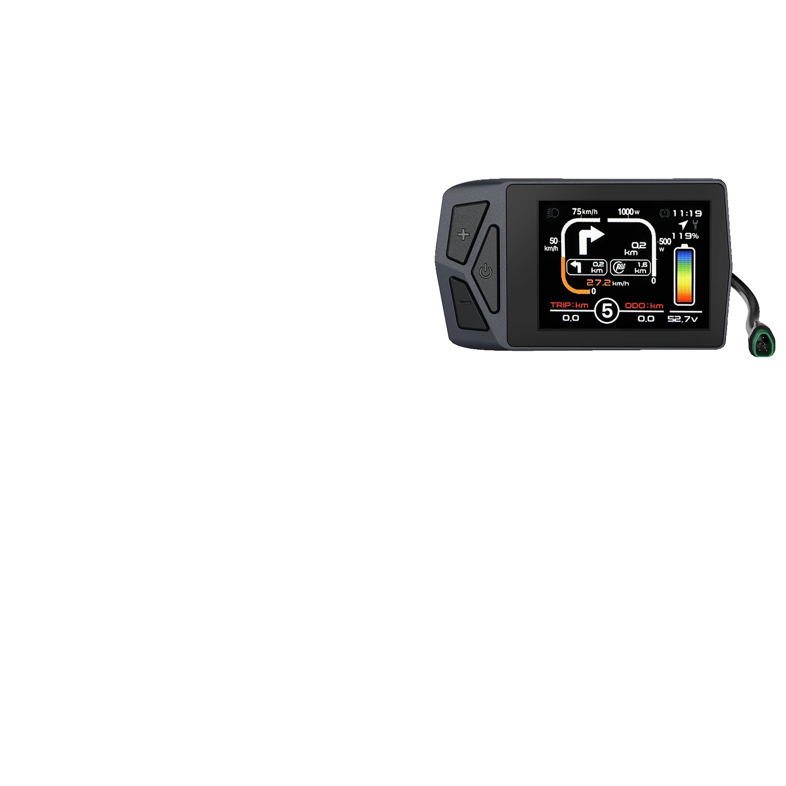 Ebike Display, 4-zoll Tft-bildschirm, Wasserdichtes Design, Ekd01 ( Can-protokoll )
