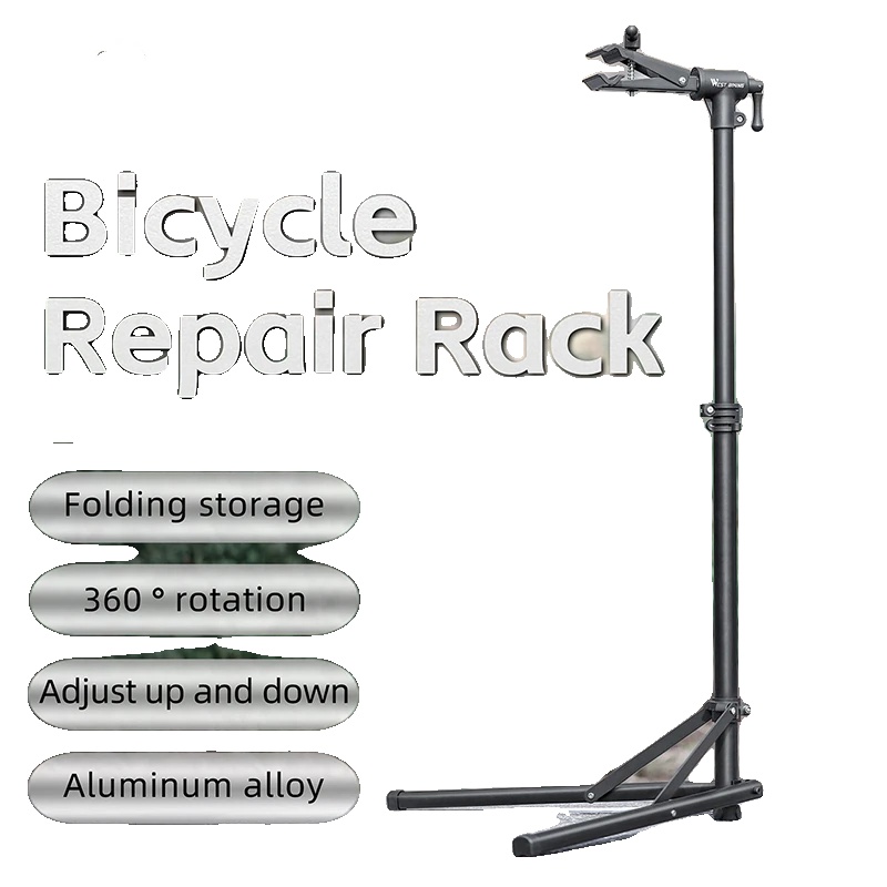 Fahrradwartungsständer, Aluminiumlegierung, Gewicht 4 Kg, Zusammenklappbare Höhe 94 Cm, Hebehöhe 91-148,5 Cm, Mtb- Und Straßenradkompatibilität