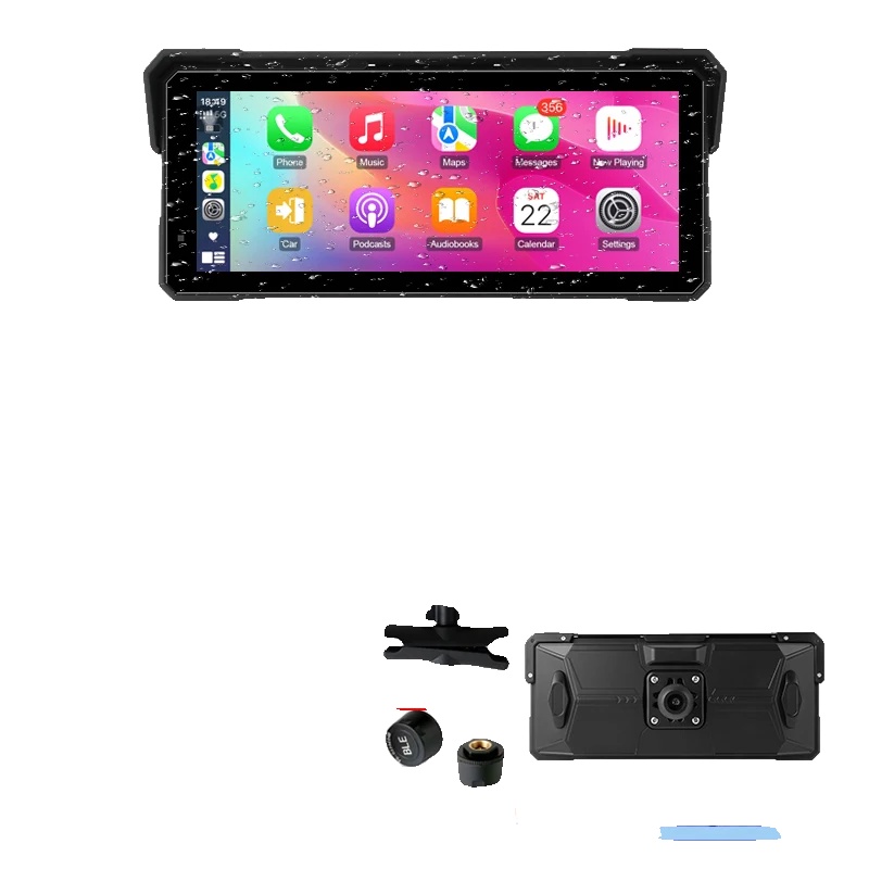 Motorradnavigation, Kabelloses Carplay, Android Auto, 128g-a, Moto Radio Mit Tpms