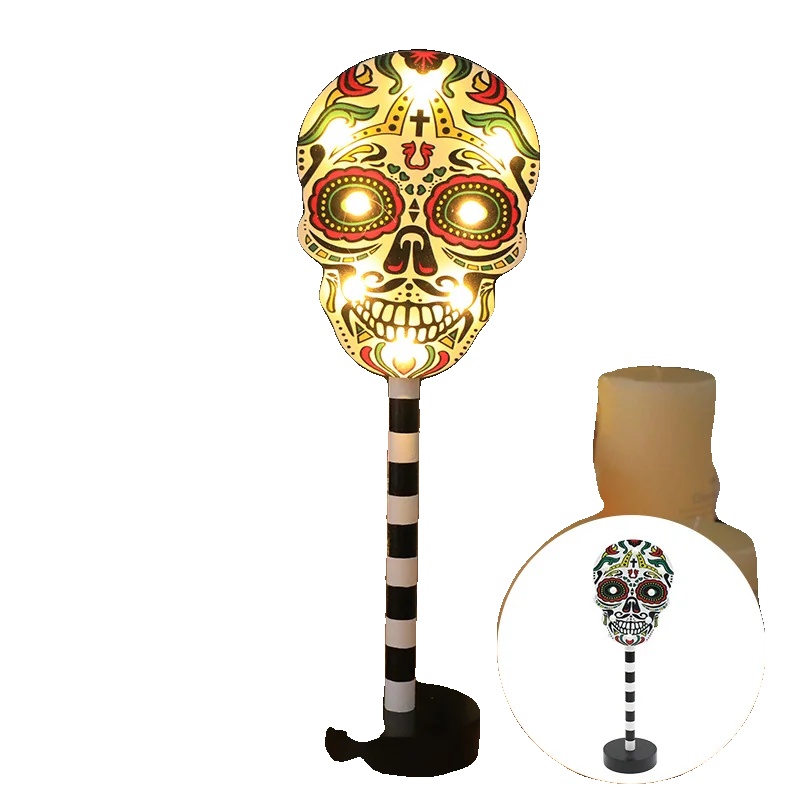 Halloween Nachtlicht, Wasserdichtes Design, Vielseitig Für Innen- Und Außenanwendung, C