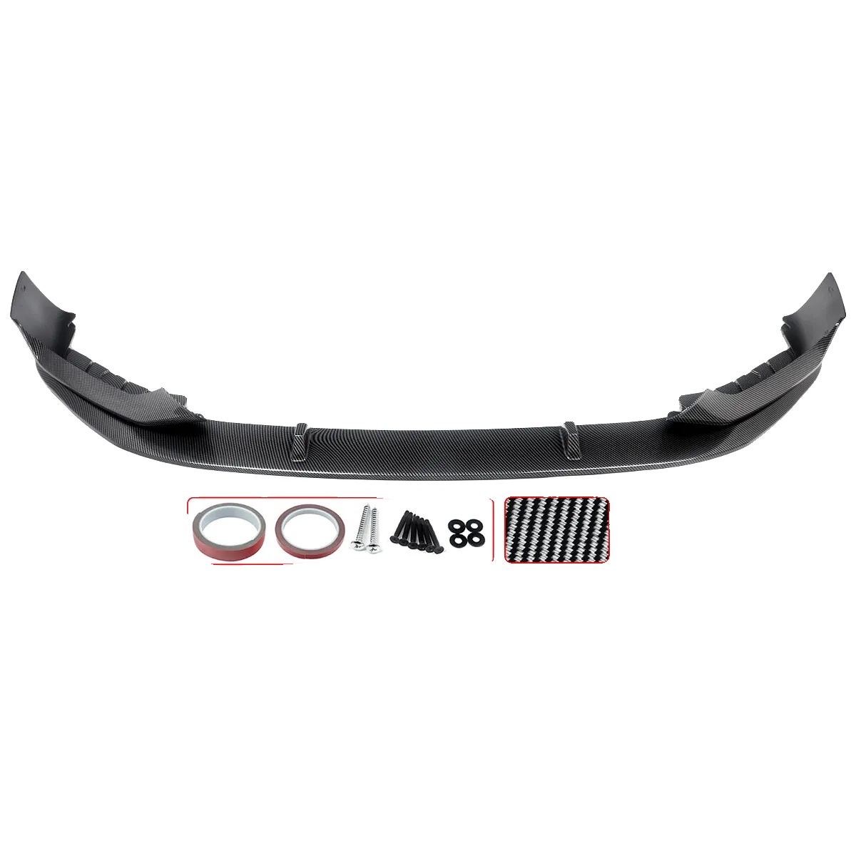 Frontstoßstangen-splitter, Aerodynamische Leistung, Einfache Installation, Kohlenstofflook