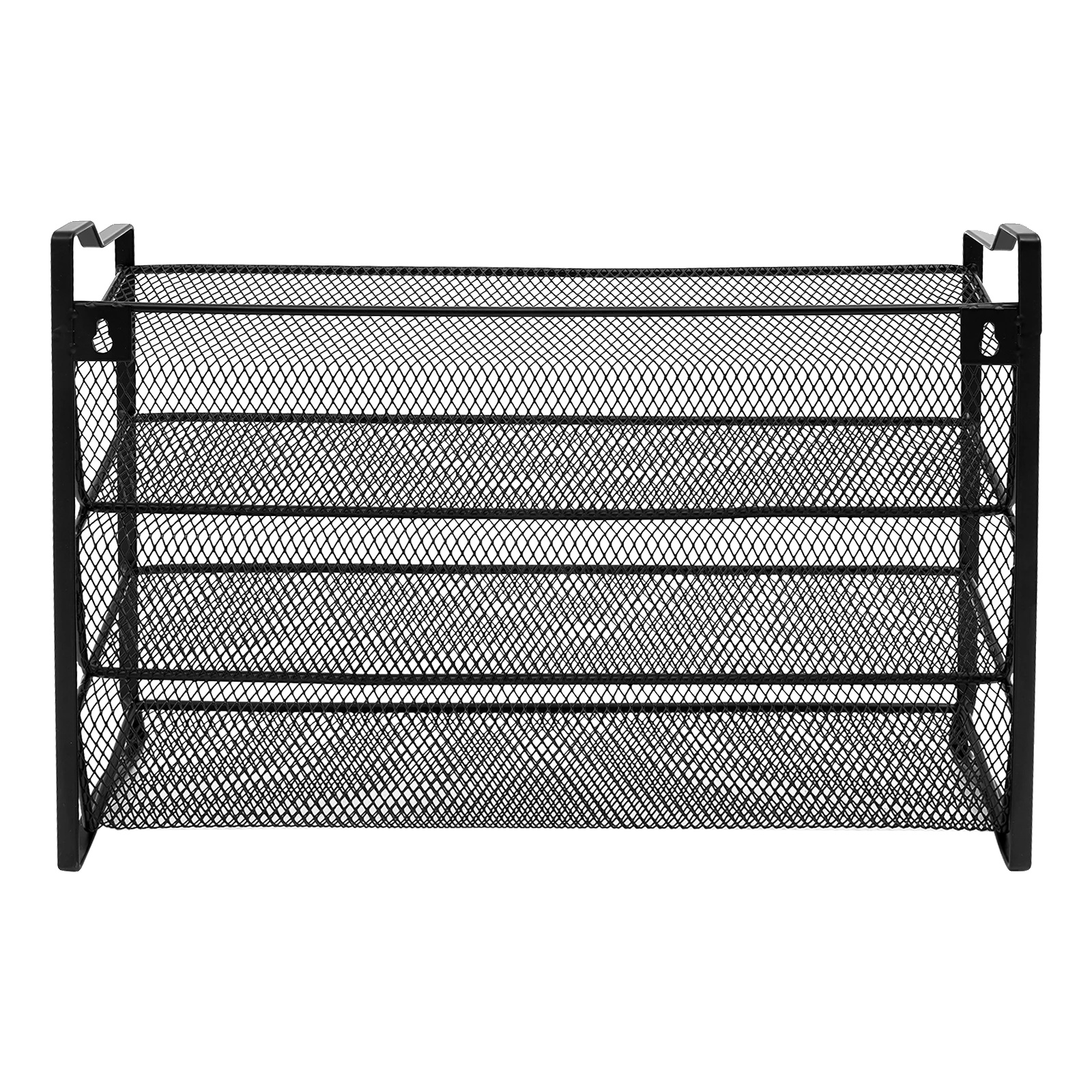 Gewürzregal-organizer, 4 Ebenen, Eisenkonstruktion, 5 Kg Tragfähigkeit, Mesh-design, Freistehend