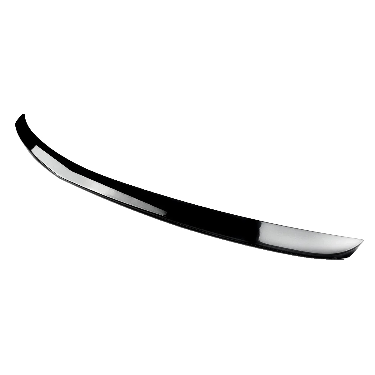 Heckspoilerlippe, Aerodynamisches Design, Einfache Installation, Glänzendes Schwarz
