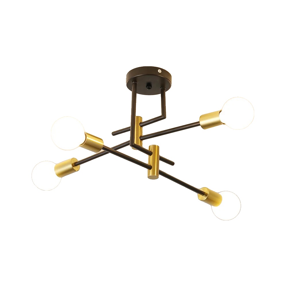 Deckenleuchte, 4-lampen-design, Energiesparend, M