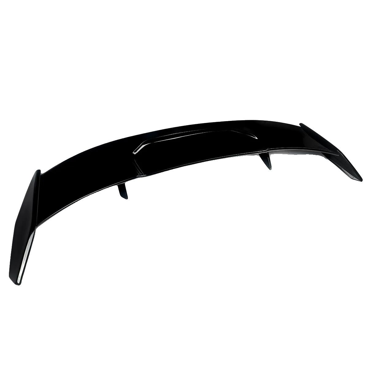 Dachspoiler, M Performance Stil, Einfache Klebeinstallation, Glänzendes Schwarz